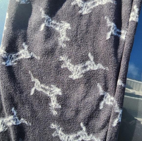 Goodfellow & Co. Microfleece Black print pants pajamas / sleepwear - Picture 2 of 8